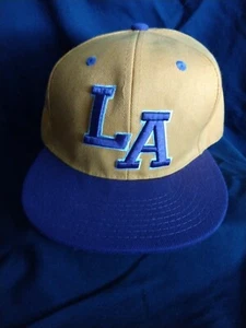 Headlines LA Lakers Yellow & Purple Cap. New One Size - Picture 1 of 5