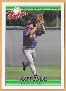 MATT STAIRS MONTREAL EXPOS #112 - DONRUSS THE ROOKIES NM-MT 1992 - Picture 1 of 2