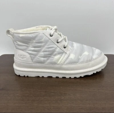 UGG 1136591 Neumel LTA  Camo Boot White  Men's Classic Plush Boots Sz 7M/8W - Image 1 of 4