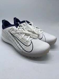 Nike Alpha Huarache 7 PRO TF LAX Turf Lacrosse Cleats Navy CJ0235-112 Size 12 - Picture 1 of 5