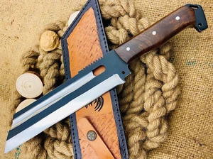 Custom Hand Made Tactical Hunting BOWIE Knife / High Carbon Steel Blade FI 555 - Picture 1 of 8