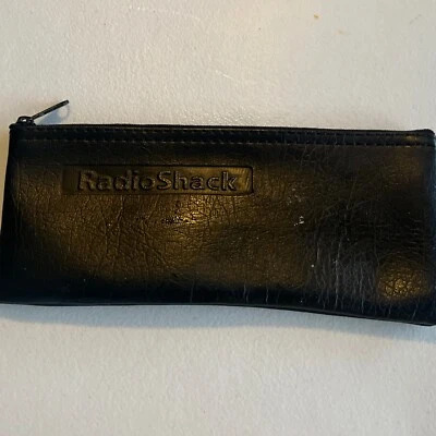 Vntg CASE ONLY RadioShack  Bag Zips Foto 1 de 4