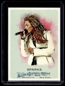 2010 Topps Allen & Ginter Jordin Sparks Pop Singer American Idol #216