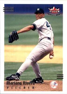 Fleer/Skybox Triple Crown 2002 #40 Mariano Rivera Yankees de Nueva York Foto 1 de 2