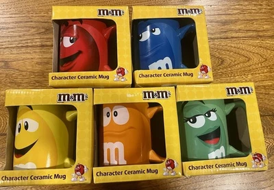 *NEW* M&M's WORLD 2011 M&M Character Ceramic Mug Collection (Set of 5)  - Image 1 of 4