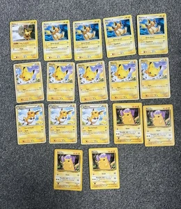 Vintage Pikachu Konvolut Pokemon Karten TCG X17 - Bild 1 von 2