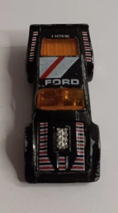 Vintage 1983 Matchbox IMSA Black Ford Mustang Mach 1 - Macao - Picture 1 of 6
