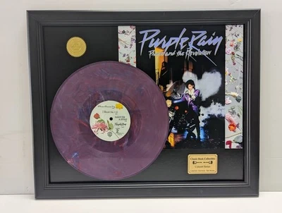 Purple Rain Limited Edition Purple Tye Dye LP Display - Image 1 of 4