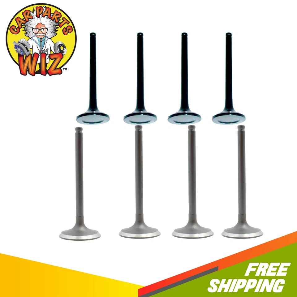 Kit de válvula de admisión de escape del motor para 83-92 Dodge Mitsubishi Colt Cordia 1.8L 8V Foto 1 de 1