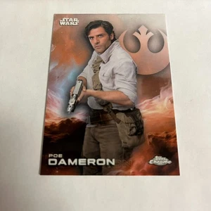 2025 Topps Star Wars Chrome #145 Poe Dameron - Picture 1 of 2