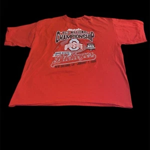 Ohio State Buckeyes 2008 Allstate BCS Champions Herren Extra Large rotes Hemd XL - Bild 1 von 7