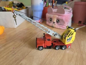 Vintage Corgi Major Mack Priestman Crane Truck, No 1154, Die Cast, V-Rare, Red. - Picture 1 of 13