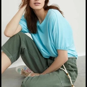 NWT Anthropologie Maeve Cady Puffed Sleeve Top Size XL 100% Cotton - Picture 1 of 6