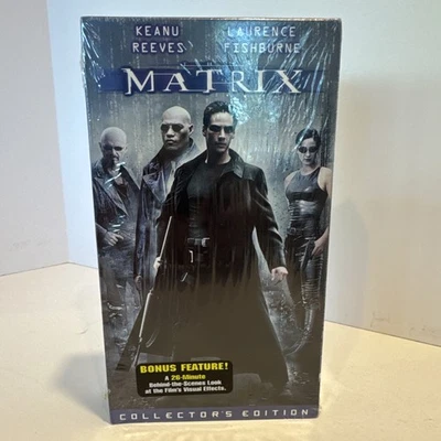 The Matrix (VHS, 1999, Collectors Edition) new sealed - Image 1 of 4