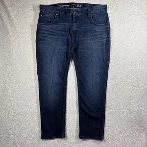 INC International Concepts Men’s Slim Straight Jeans 40W x 30L Dark Wash Denim - Picture 1 of 17