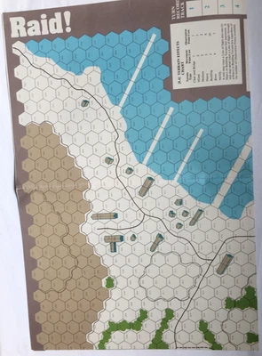 RAID! - Comando Operations in the 20th Century   - SPI Board Game - Image 1 of 4