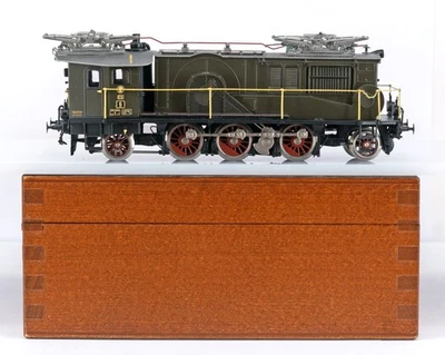 TRIX FINE ART 22490 HO H0 BRASS DC 1'C'1' KPEV ES 6 Halle - Image 1 of 4