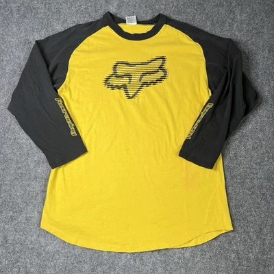 Camiseta De Colección Fox Racing Camiseta Manga Larga Motocross Motocicleta Camiseta Para Hombres L Foto 1 de 4