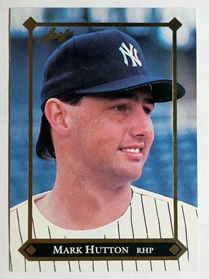 1992 Leaf Gold Rookies #BC6 Mark Hutton - Image 1 of 2