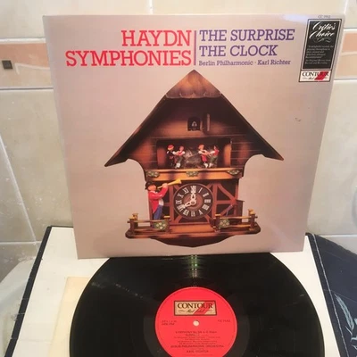 KARL RICHTER "HAYDN SYMPHONIES THE SURPRISE/THE CLOCK" CONTOUR RED LABEL CC7552 - Image 1 of 2