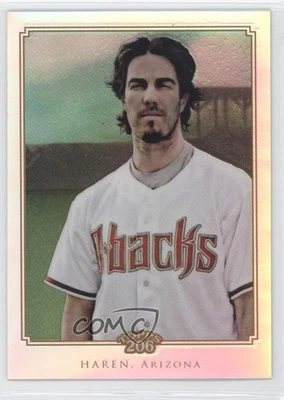 2010 Topps Chrome Topps 206 Chrome Refractor /499 Dan Haren #TC33 - Image 1 of 2