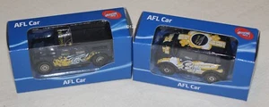 West Coast Eagles 2014 + 2015 AFL Kids Collectable Mini Model Car Twin Pack New - Picture 1 of 3