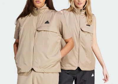 Adidas Unisex Blanch Cargo City Escape Utility Vest Sz XL - Image 1 of 4