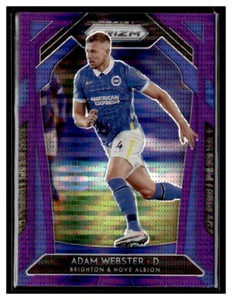 2020 Panini Prizm EPL #169 Adam Webster Purple Pulsar