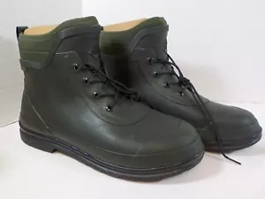 Original Muck Boot Lace-Up Mid Waterproof Boots Moss Color Men's Size 13 - Picture 1 of 7