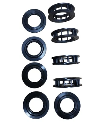 Fleck 5600 Seal Spacer Kit - Black Seals Pentair/Fleck Part #60125 - Image 1 of 2