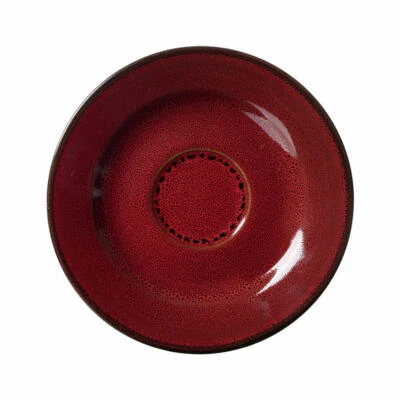Ritzenhoff & Breker Gambia Espresso Platillo Platillo Inferior Rojo Ø 12,5 cm Foto 1 de 2
