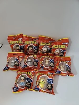 Nuevas Mini Figuras Bandai Disney Tippies **Juego Completo de 10 Coleccionables *Como Nuevas*  Foto 1 de 4