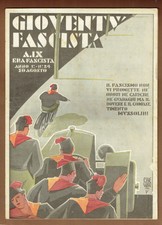 FASCISMO - FUTURISMO - CESARE GOBBO - GIOVENTU' FASCISTA - PISA - FANO -CEFALU'