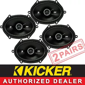 2 KICKER 43DSC6804 ALTOPARLANTI COASSIALI CAR AUDIO 6X8" 2 VIE 2PRS PREZZO PROMOZIONALE - Foto 1 di 4