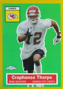 2005 Topps Chrome Football Part 3 Insert and Parallel Cards - Picture 1 of 267