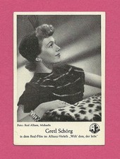 Gretl Schorg Vintage Kiddy Film Foto Movie Film Star German Card