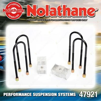 Nolathane Rear Lowering block kit 2.0" for Ford Courier PE PF PG PH PA PC PD - image 1 of 4