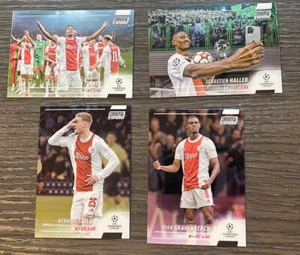 2021-22 Topps Chrome UEFA Stadium Club Ajax Team Set - Picture 1 of 2