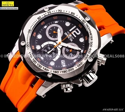 NUEVO Reloj Invicta Hombre 51mm Speedway Swiss Ronda Z60 Cronógrafo SS ESFERA NEGRA!! Foto 1 de 4