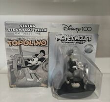 Topolino 3543 + Statua Steamboat Willie Disney 100 Limited
