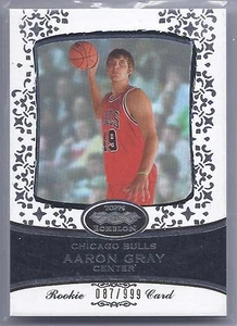 2007-2008 Topps Echelon Basketball Aaron Grigio Chicago Bulls Base RC #087/999 - Foto 1 di 2