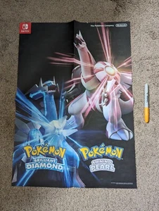 Póster Nintendo Switch Pokemon Diamond Pearl 60X42CM NUEVO PRECINTADO - Imagen 1 de 2