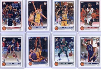 2022-23 Topps National Basketball League Base Pick Your Card Build a Set - Image 1 of 2