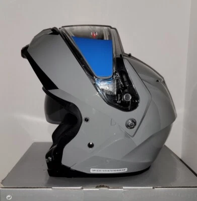 HJC c91 Electric Modular Snowmobile Helmet Nardo Gray XS S M L XL 2X 3X 4X 5X BK - Image 1 of 4