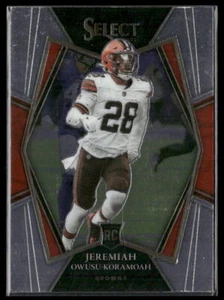 Jeremiah Owusu-Koramoah 2021 Panini Select #191 Cleveland Browns RC - Bild 1 von 2
