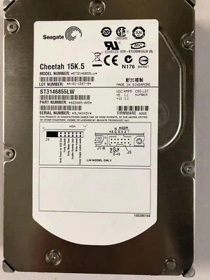 NEW Seagate Cheetah 15K.5 ST3146855LW 146GB 15K 68-Pin SCSI hard Drive HDD - Image 1 of 4