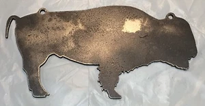 AR500 Buffalo Bison Silhouette Steel Target Gong 24" X 36" X 1/2" - Picture 1 of 1