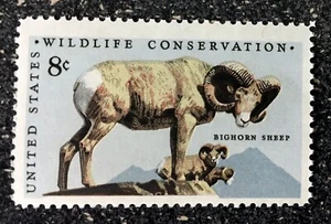 1973US #1467 8c Wildlife Conservation - Bighorn Sheep Single   Mint - Picture 1 of 1