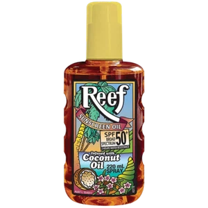 Reef Coconut Sunscreen Oil Spray SPF 50+ 220mL UVA/UVB Broad Spectrum - Picture 1 of 1