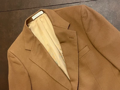 John Nordstrom Loro Piana 100% CASHMERE Men's Blazer Sport Coat Sable - Image 1 of 4